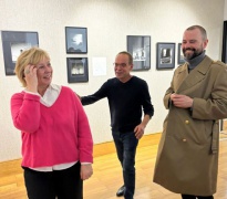 J.Balčiūnienė, V.Papievis ir M.Gabrėnas. Aistės Marijos Macaitės nuotrauka J.Balčiūnienė, V.Papievis ir M.Gabrėnas. Aistės Marijos Macaitės nuotrauka